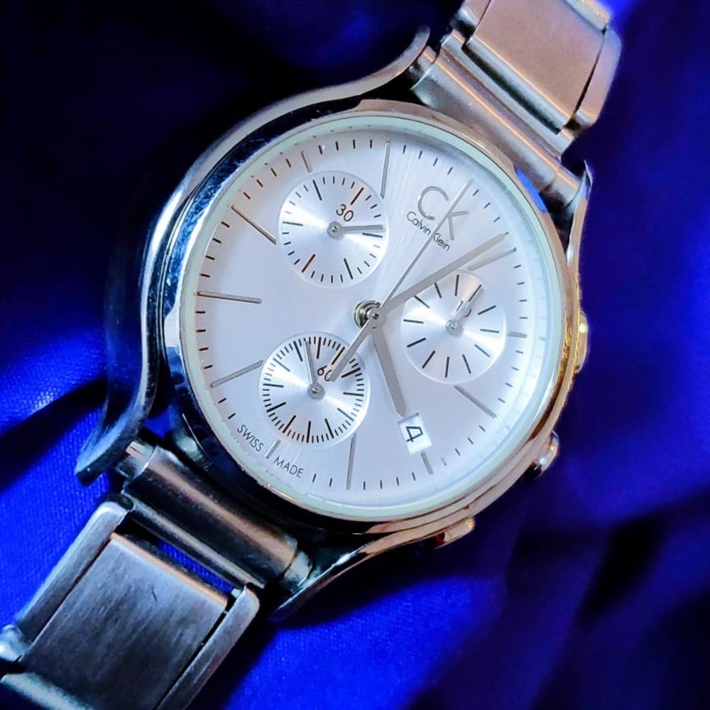 Calvin Klein Swiss Made Chrono Women's Vintage Watch